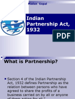 Indian Partnership Act, 1932: Madan Gopal