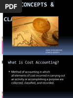 Cost Concepts &amp Classification