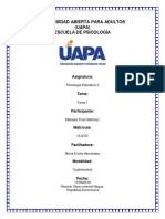 Tarea 1 de Psicolgia Educativa 2