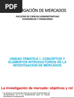 Investigación de Mercados