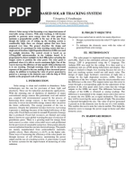 Iot Based Solar Tracking System: Ii. Project Objective