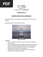 Viscosity Lab Report