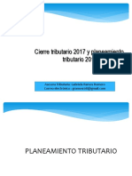 Cierre Contable 2017 y Planeamiento Tributario 2018 PDF