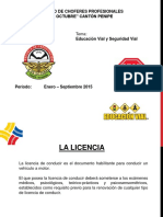 Educación Vial Licencia