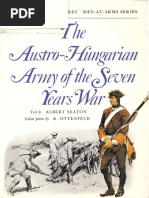 Osprey, Men-At-Arms #006 The Austro-Hungarian Army of The Seven Years War (1973) OCR 8.12