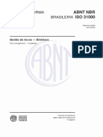 Abnt NBR Iso 31000 2018