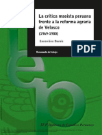 DORAIS La Crítica Maoísta Peruana Frente A La Reforma Agr... - (PG 1 - 16)