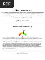 General Measure of Enterprising Tendency v2 - GET2