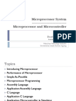 Microprocessor System - Microprocessor and Microcontroller