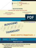 Blockchains: Architecture, Design and Use Cases