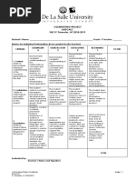 BASCALC Culminating Project Rubrics Individual