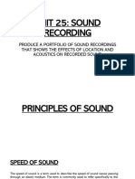 Sound Recording Unit 25 Lab 1 1