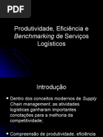 Grupo 4 Turma 1 Produtividade Eficiencia e Benchmarking de Servicos Logisticos