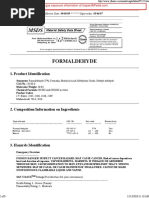 Formaldehyde MSDS Mallinckrodt PDF