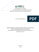 Enfrentamento Das Desigualdades Na Política Estadual de Ciência, Tecnologia e Inovação No Pará