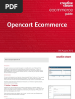 Opencart Ecommerce User Guide Manual PDF