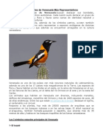 Los 3 Símbolos Naturales de Venezuela Más Representativos