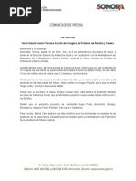 31-08-19 Inicia Salud Sonora Tercera Acción de Cirugías de Prótesis de Rodilla y Cadera