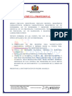 Requisitos Registro Profesional2405 PDF