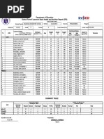 School Form 8 SF8 Learner Basic Health and Nutrition Report