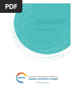 REDE DE ATENÇÃO PSICOSSOCIAL NO SISTEMA ÚNICO DE SAÚDE (SUS) - Esquematizado