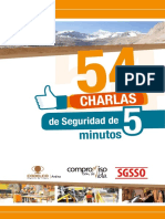 54 Charlas de Seguridad de 5 Minutos