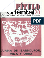 Capitulo Oriental 20 Juana de Ibarbourou Vida y Obra