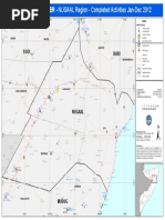 Nugaal Region - WASH Cluster - Completed Activities 2012 - A3