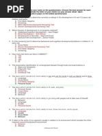 C. Metro Manila Developmental Screening Test: D. Personal-Social