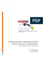 Configuracion y Creacion de ODBC PDF