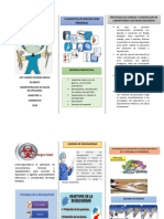 Folleto Bioseguridad en El Personal de Enfermeria