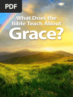 What Does The Bible Teach About Grace?