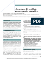 Hipoglucemia, Alteraciones Del Equilibrio Ácido-Base y Otras Emergencias Metabólicas PDF