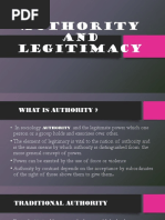 Authority AND Legitimacy