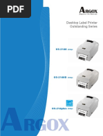 ARGOX Printer OS-214plus Series