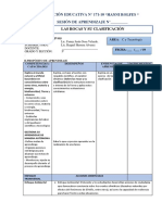 Sesion Las Rocas y Su Clasificacion