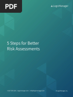 5 Steps For Better Risk Assessments Ebook LogicManager