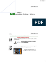 Presentación Tema 4 La Materia Los Atomos