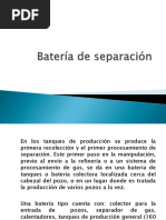 Bateria de Separacion