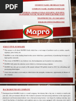 Mapro Presentation