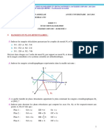 CRISTALLOGRAPHIE-CRISTALLOCHIMIE-SOLUTION-SERIE-N°1 - S4 - SMC-SMP-15-16-Pr BRITEL