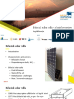 Bifacial Solar Cells - A Brief Overview: Ingrid Romijn