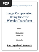 Image Compression Using DWT