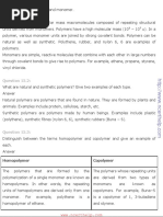 Ncert Solutions For Class 12 Chemistry Chapter 15 Polymers PDF