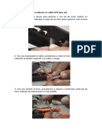 Pasos Generales para Elaborar Un Cable UTP para Red