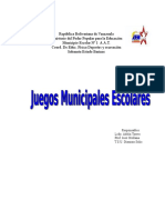 Proyecto Juegos Municipales