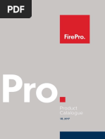 FirePro General Product Catalogue 2018 UL