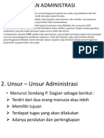 Pengertian Administrasi