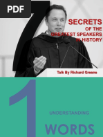 7 Secrets of The Greatest Speakers in History