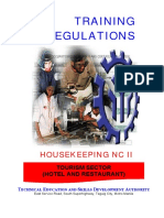 Housekeeping NC II - 55 Days PDF